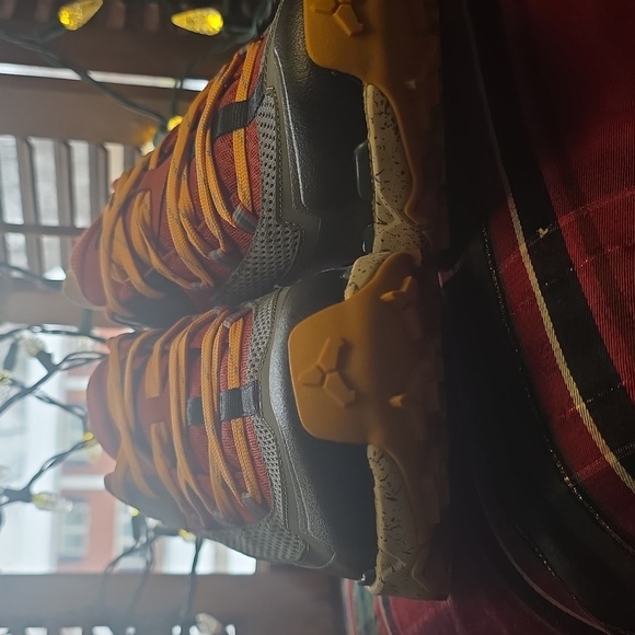 The North Face Gray and Orange Sneakers - Picture 3 of 7